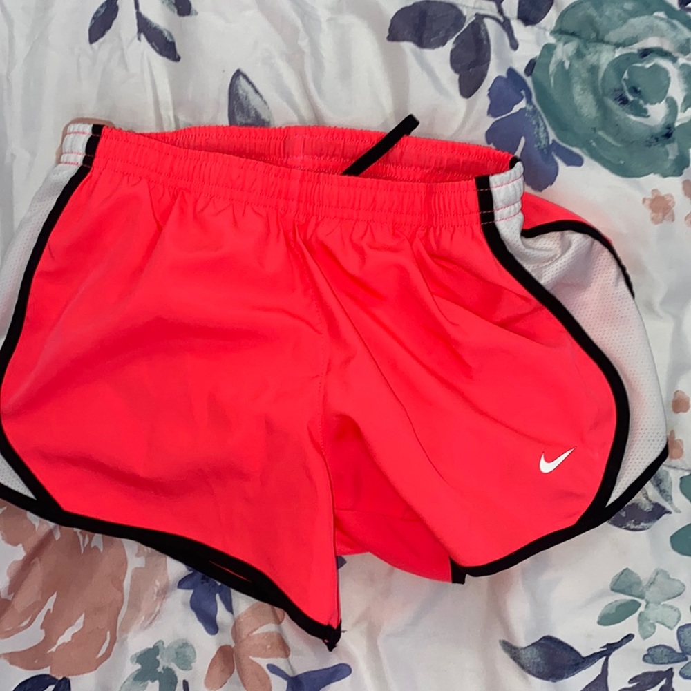 Hot neon pink Nike shorts